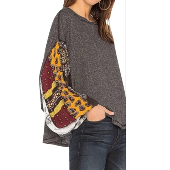 Free people  we the free oversized hippie style waffle shirt. Fits up medium - Picture 12 of 15